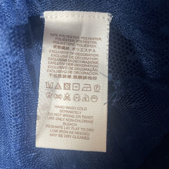 New Free People Joy Ride Navy Top OVERSIZED - OS Size Small Retail $148 - Picture 11 of 14